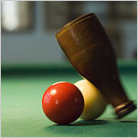 Billiards With a Bottle